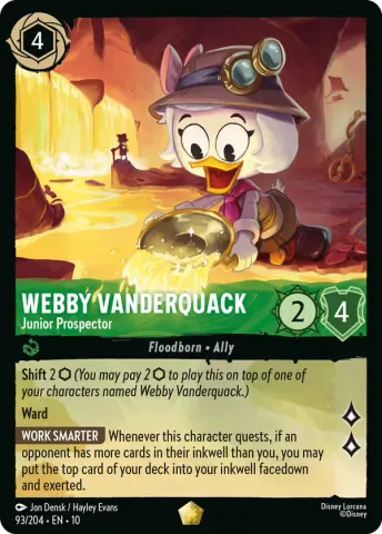 Webby Vanderquack - Junior Prospector · 93