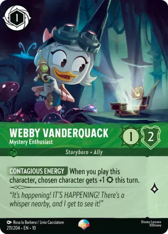 Webby Vanderquack - Mystery Enthusiast · 211
