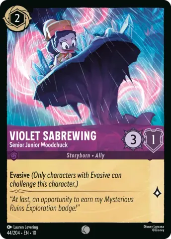 Violet Sabrewing - Senior Junior Woodchuck · 44