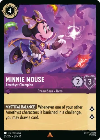 Minnie Mouse - Amethyst Champion · 35