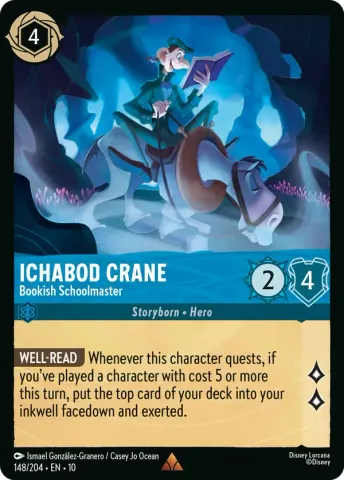 Ichabod Crane - Bookish Schoolmaster · 148