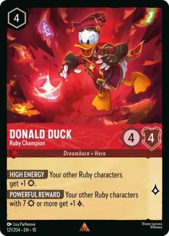 Donald Duck - Ruby Champion · 121