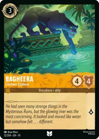 Bagheera - Cautious Explorer · 12
