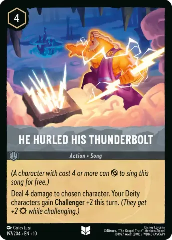He Hurled His Thunderbolt · 197