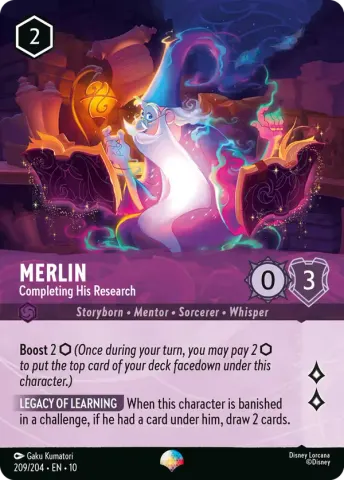 Merlin - Completing His Research · 209