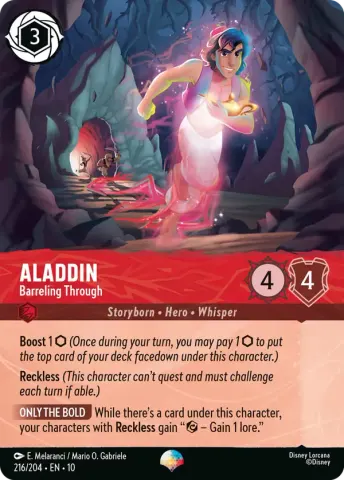 Aladdin - Barreling Through · 216