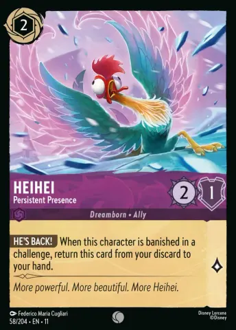 Heihei - Persistent Presence · 58