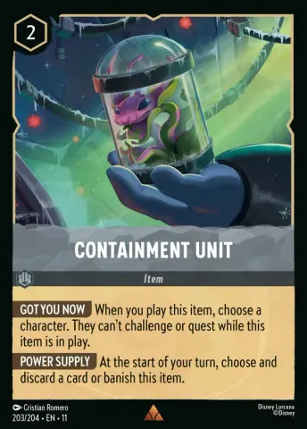 Containment Unit · 203
