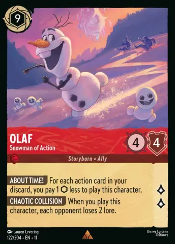 Olaf - Snowman of Action · 122