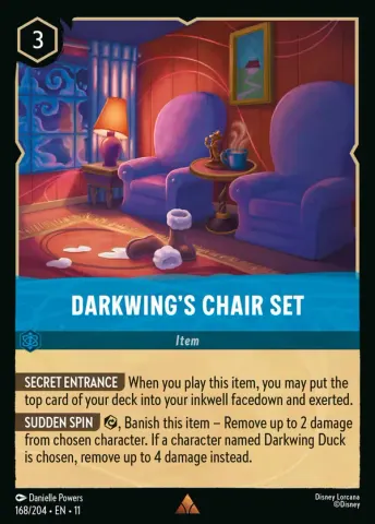 Darkwing's Chair Set · 168