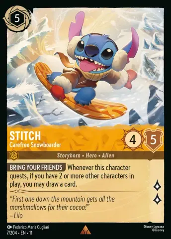Stitch - Carefree Snowboarder · 7
