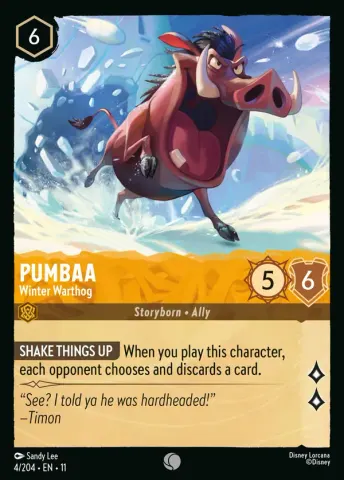 Pumbaa - Winter Warthog · 4
