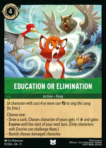 Education or Elimination · 97