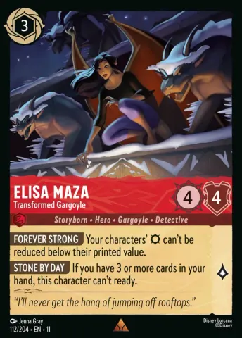 Elisa Maza - Transformed Gargoyle · 112