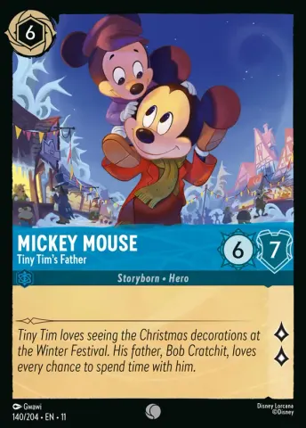 Mickey Mouse - Tiny Tim's Father · 140