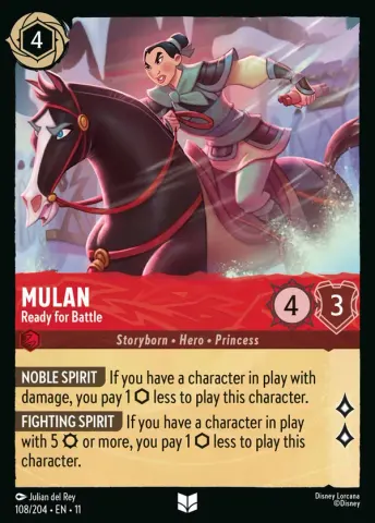 Mulan - Ready for Battle · 108
