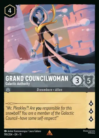 Grand Councilwoman - Galactic Authority · 190