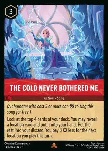 The Cold Never Bothered Me · 130