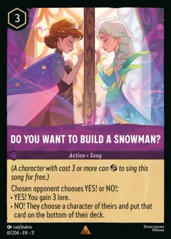 Do You Want to Build A Snowman? · 61