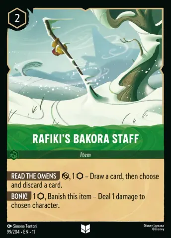 Rafiki's Bakora Staff · 99