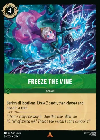 Freeze the Vine · 96