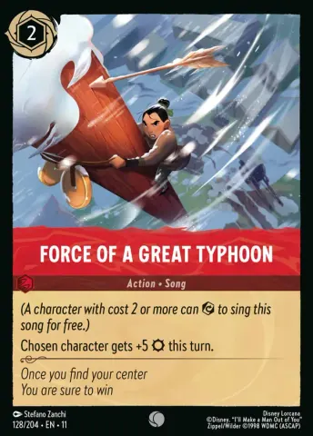 Force of a Great Typhoon · 128