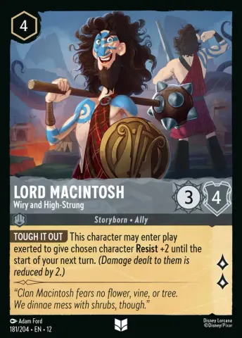 Lord Macintosh - Wiry and High-Strung · 181