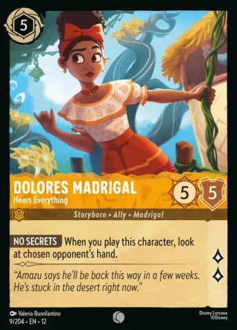 Dolores Madrigal - Hears Everything · 9