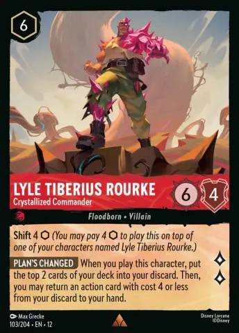 Lyle Tiberius Rourke - Crystallized Commander · 103