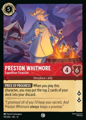 Preston Whitmore - Expedition Financier · 110