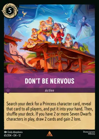 Don't Be Nervous · 65