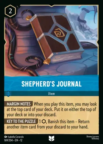 Shepherd's Journal · 169