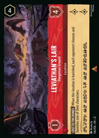 Leviathan's Lair - Dangerous Ground · 136