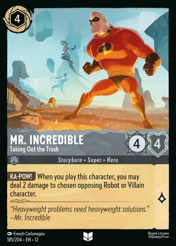 Mr. Incredible - Taking Out the Trash · 185