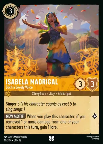 Isabela Madrigal - Such a Lovely Voice · 16