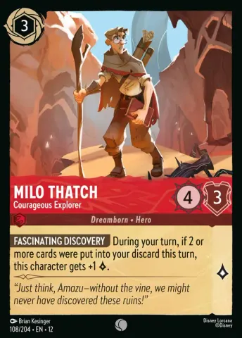 Milo Thatch - Courageous Explorer · 108