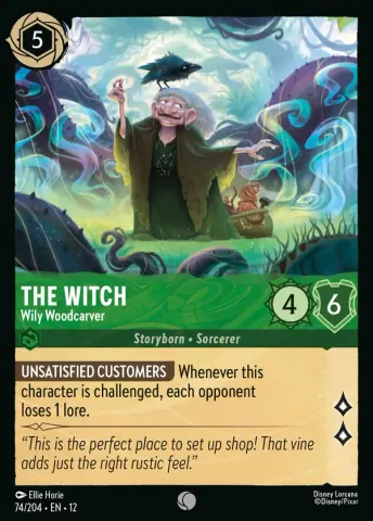 The Witch - Wily Woodcarver · 74