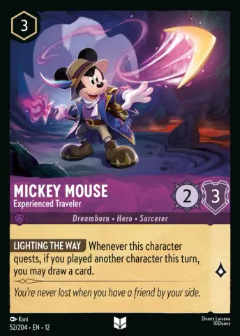 Mickey Mouse - Experienced Traveler · 52