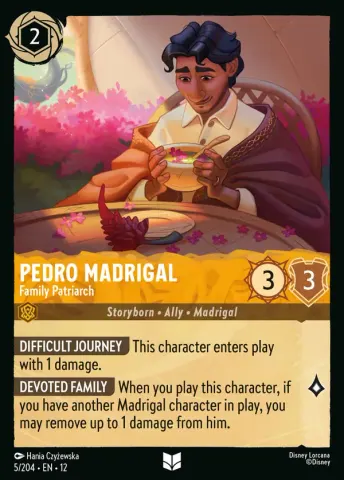 Pedro Madrigal - Family Patriarch · 5