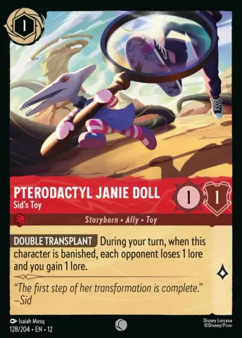 Pterodactyl Janie Doll - Sid's Toy · 128