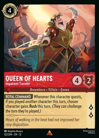 Queen of Hearts - Impatient Traveler · 122
