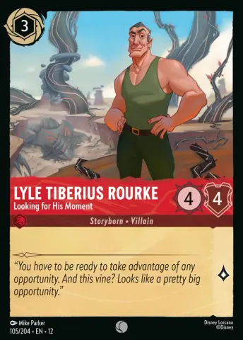 Lyle Tiberius Rourke - Looking for His Moment · 105
