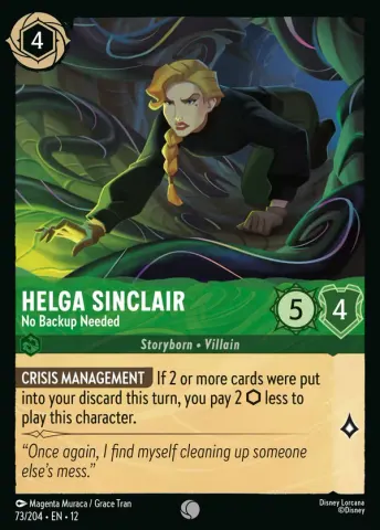 Helga Sinclair - No Backup Needed · 73