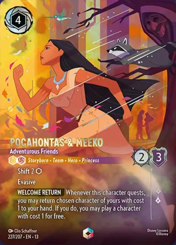 Pocahontas & Meeko - Adventurous Friends · 227