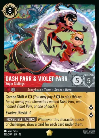 Dash Parr & Violet Parr - Super Siblings · 133