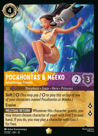 Pocahontas & Meeko - Adventurous Friends · 27