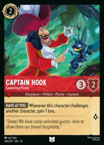 Captain Hook - Conniving Pirate · 130