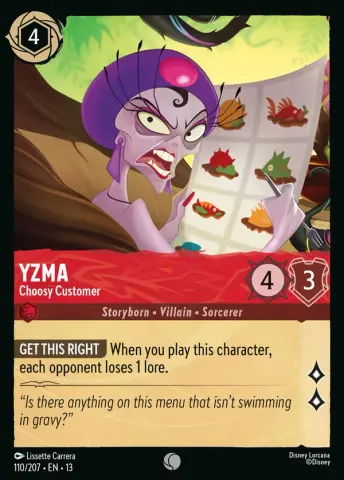 Yzma - Choosy Customer · 110