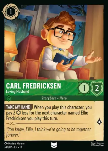 Carl Fredricksen - Loving Husband · 74