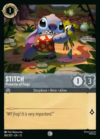 Stitch - Protector of Frogs · 180